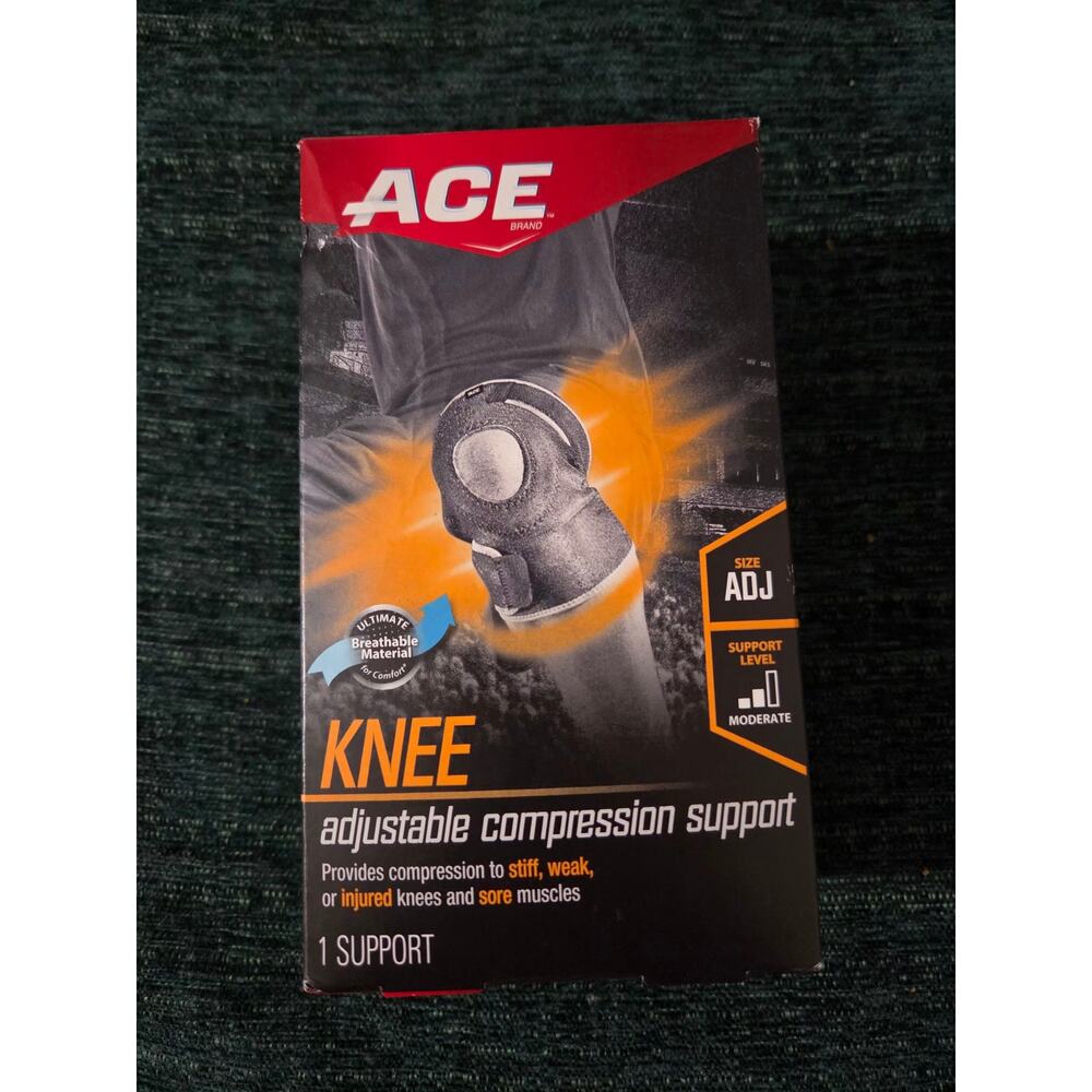 Ace Knee Adjustable Compression Moderate Support 3M‎ Breathable